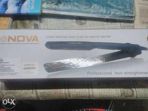 Nova professional hair straightener. whole box