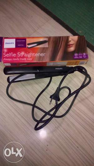 Philips Selfie Straightener With Box