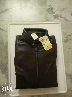 Pure soft unused leather jacket Size - S Company