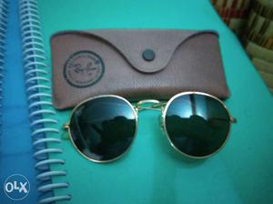 Ray ban b&l made in USA gold edition good