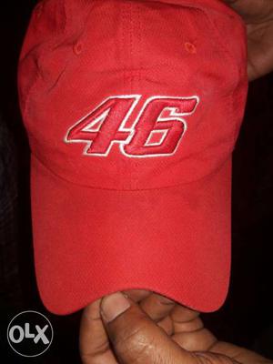 Red 46 Baseball Cap