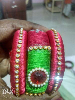 Red And Green Bangle