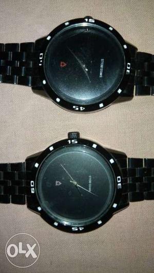 SWISS BELLS PACK OF 2 Men's Wrist watch