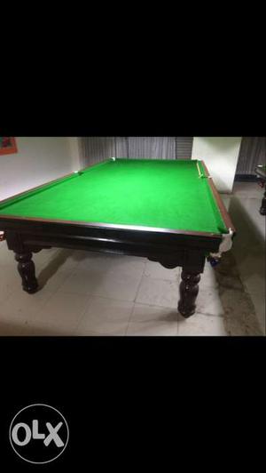 2snookar and1 pool table with all acc.