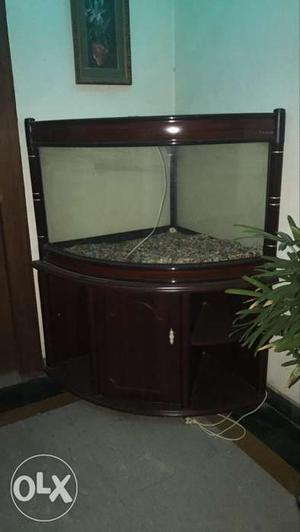 Corner aquarium imported