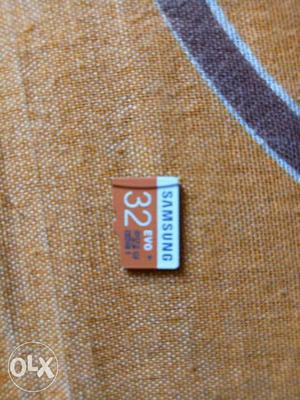 Only 1 month used, Samsung 32GB memory card for