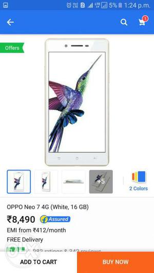Oppo neo7 5months mobile very good condition no