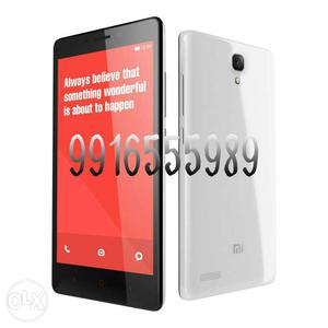 Redmi note good condition with bill box phone 1