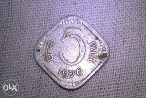 5 Paise coin of 