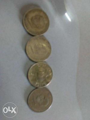 All different twenty paise old coin