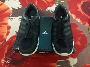Black Adidas Low-top Sneakers With Box