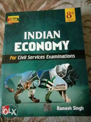 Brand new book of Indian economy 8th edition.The MRP is
