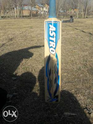 Brown And Blue Astro Cricket Bat