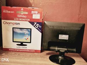Excellent condition champion LCD monitor LCD