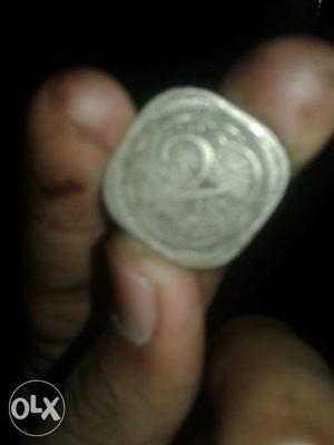 It is a 2 annas coin of made 
