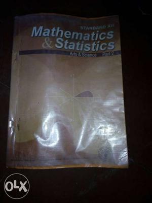 Mathematics & Statistics Book