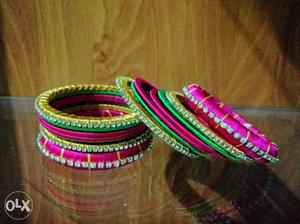 New silk thread bangles at Rs 315/-