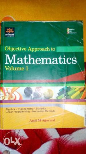 Objective Approach To Mathematics Volume 1 Book