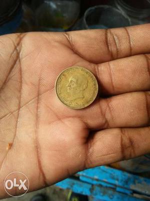 Old coin mahathma gandhi  to 