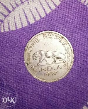One Rupees India  Coin