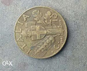 Original italia coin