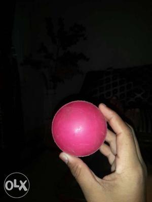Pink cricket swing ball