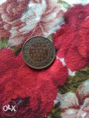 Round One Quarter Coin