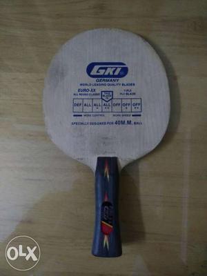 Table tennis gki euro xx blade Brand new 2 days used At