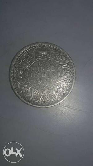  silver coin 25 paisa original