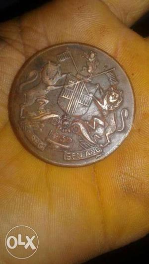 1ana bronze coin 