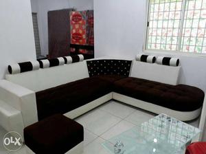 7 seat full sofa set quality cloth and foam and made from