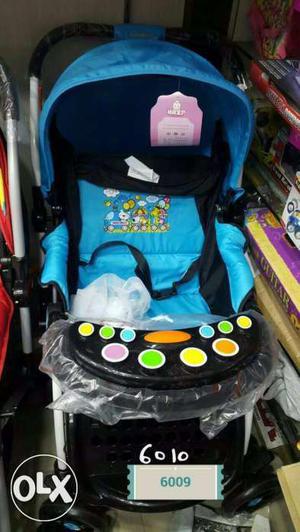 Baby's Blue Black And Red 6olo Stroller in vapi