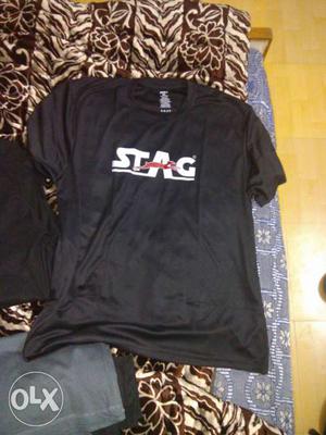 Black Stag Crewneck T-shirt