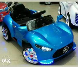 Blue Mercedes Benz Power Wheels