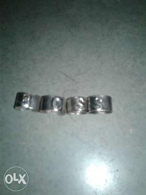 Boss finger rings who is interested in this call
