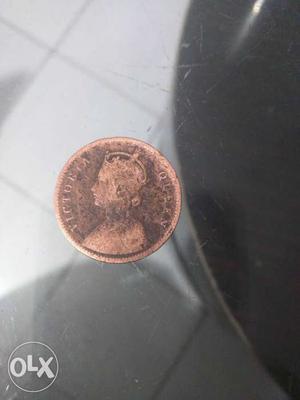 Bronze Victoria Queen Coin