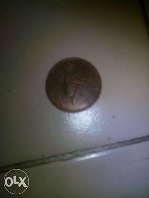 Five Brown Round Coins