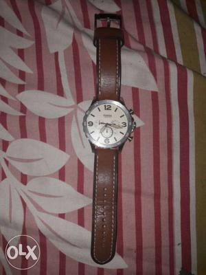 Fossil new watch under warranty slightly negotiable no time