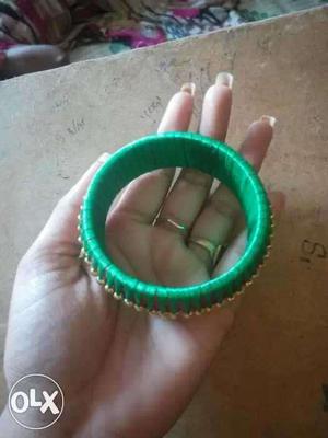 Green And Golden Bangle