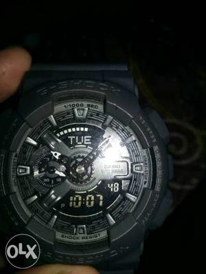 Gshock watch with box world time light timer