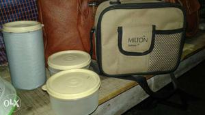 It is only 2 months old Milton lunch box