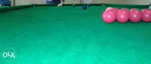 Mini snooker table with all accessories