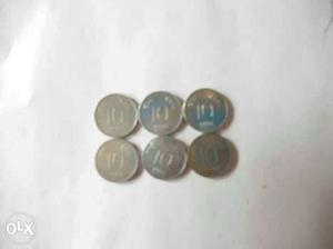 Old collection of 10 paise