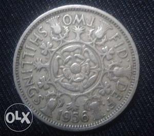 Round  Silver Coin