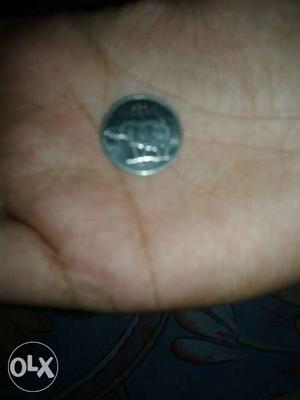 Silver 25 Indian Coin