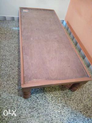 Single Cot with good mattress Cot is 6 5ft height