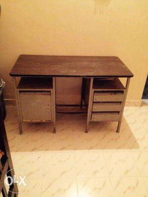 Steel Reading Table with drawers for Sale