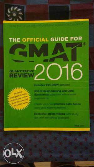 The Official Guide For Gmat  Book