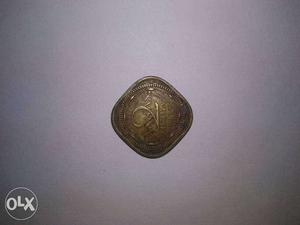 2 aana Indian coin before independence during