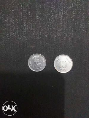 28nos Indian 10 Paise in 